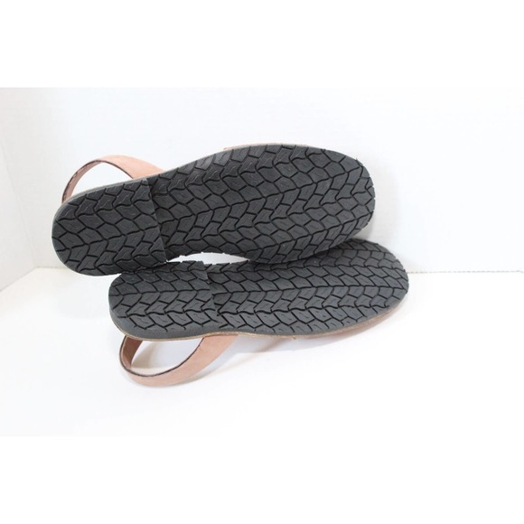 The Spanish Sandal Co. Peep Toe Tan Nubuck Sandals Size 41 US Size 10 H14896 - Picture 8 of 11